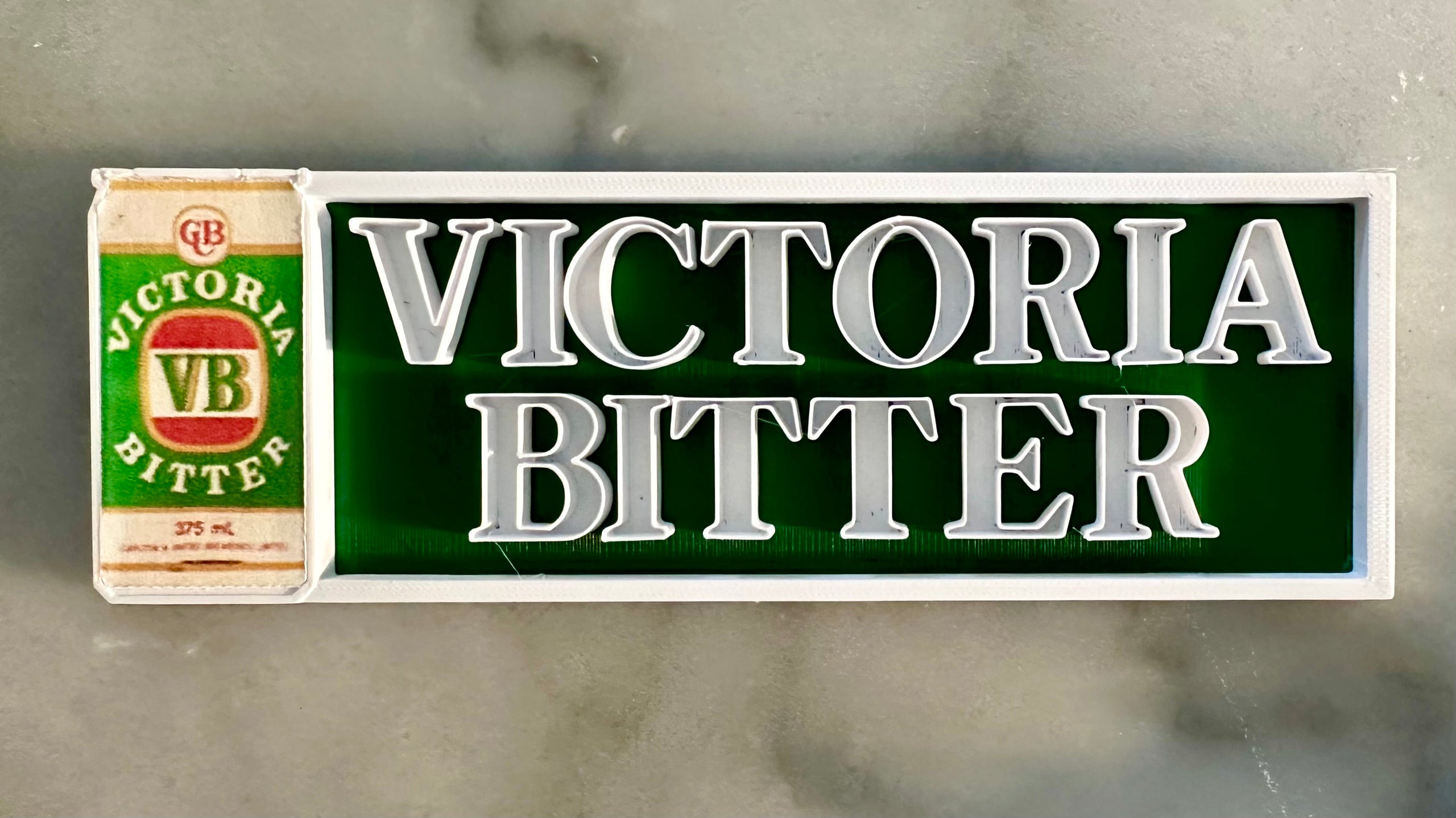 Victoria Bitter Sign | Mahers Models
